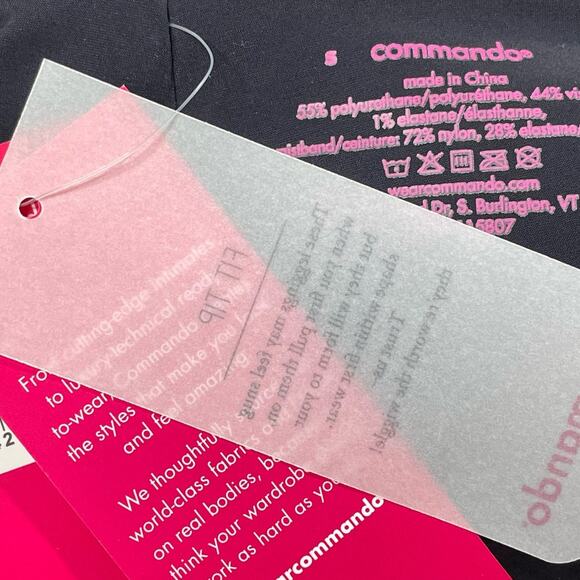 Commando NWT Faux Leather Black Leggings Small - Picture 5 of 5